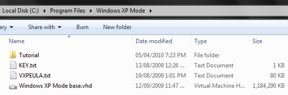 Как установить Windows XP Mode на Windows 7 Basic и Premium